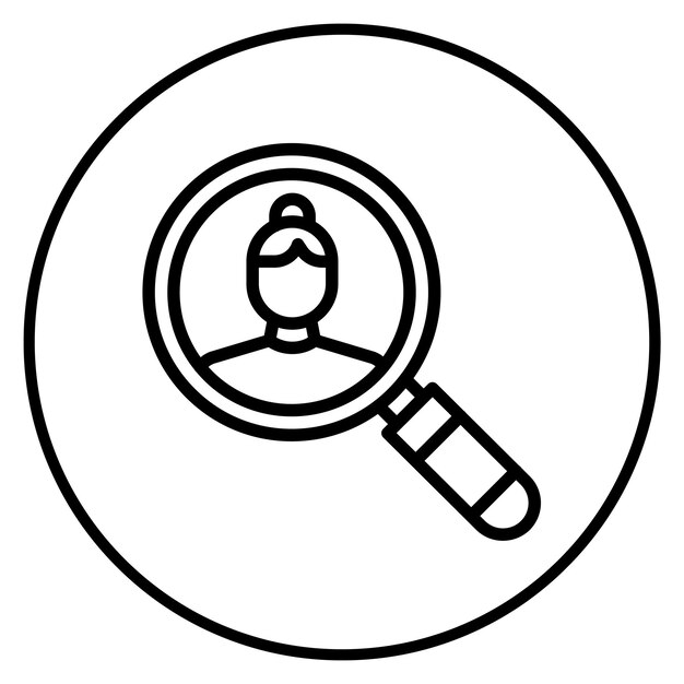 Criterios de selección Imagen vectorial de íconos Puede utilizarse para Headhunting