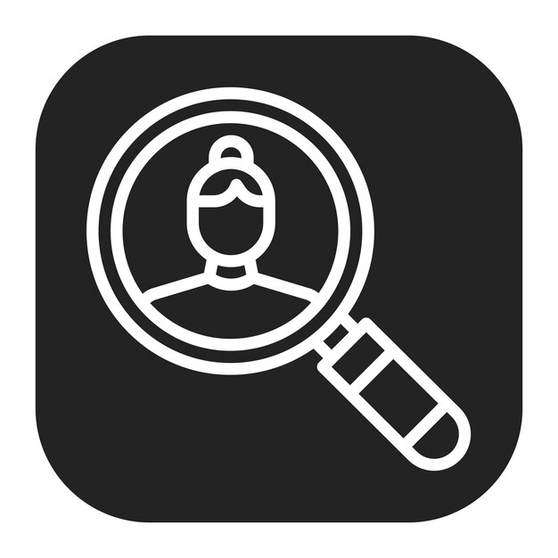 Criterios de selección Imagen vectorial de íconos Puede utilizarse para Headhunting