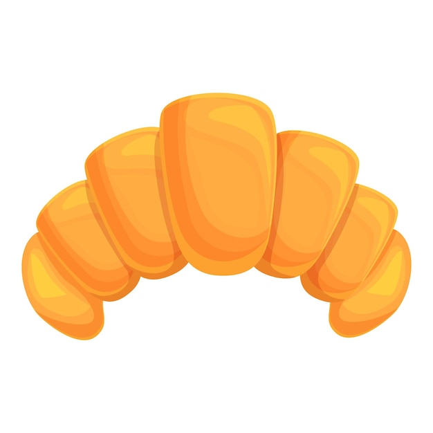 El croissant marrón dorado horneado a la perfección espera su disfrute.