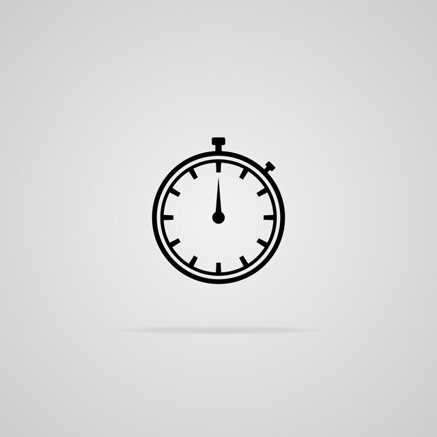 cronómetro_icon ilustración vectorial