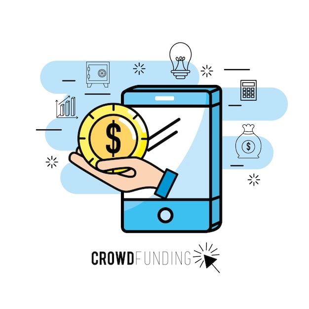 Crowndfunding finance project to idea support