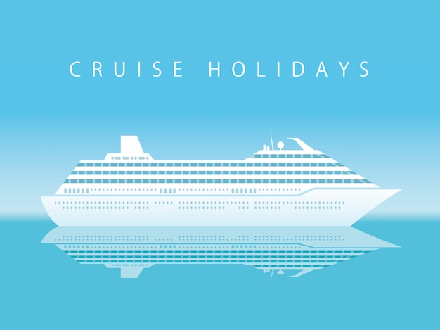 Crucero en el mar