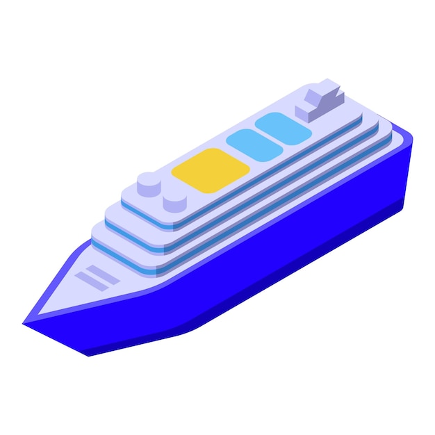 Un crucero moderno navegando por el océano para las vacaciones de verano.