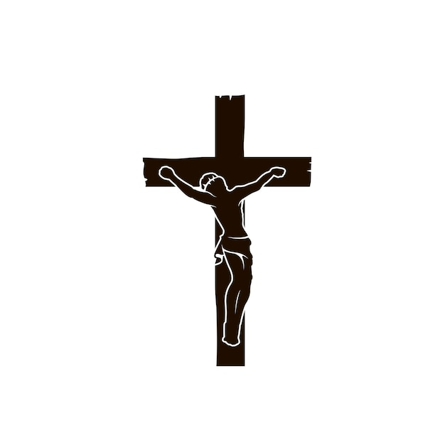 crucifixión de jesús en la cruz