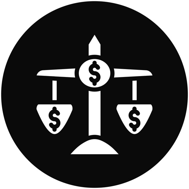una cruz con el signo de dólar en ella que dice dólar