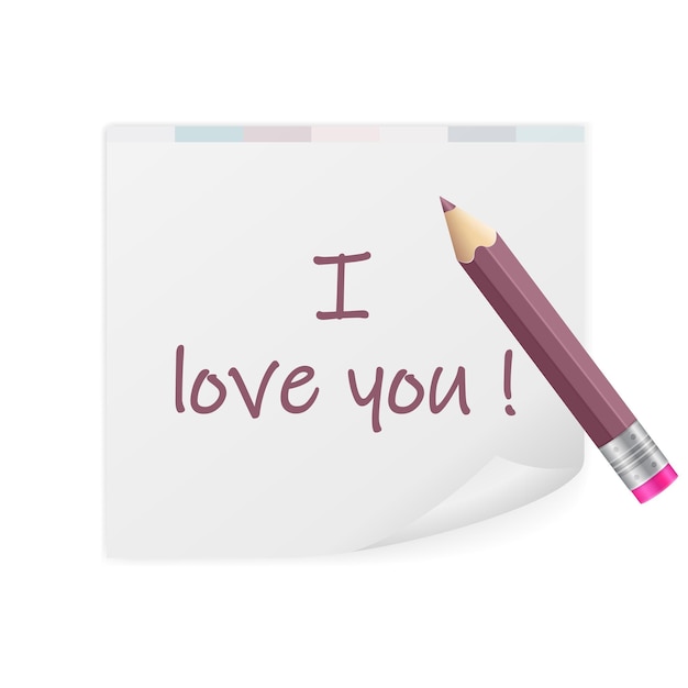 Cuaderno de notas te quiero texto