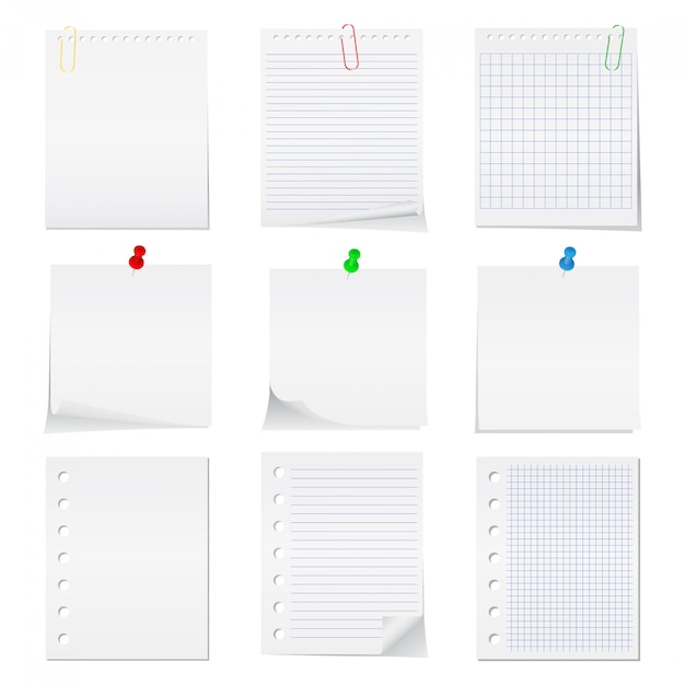 cuaderno de papel