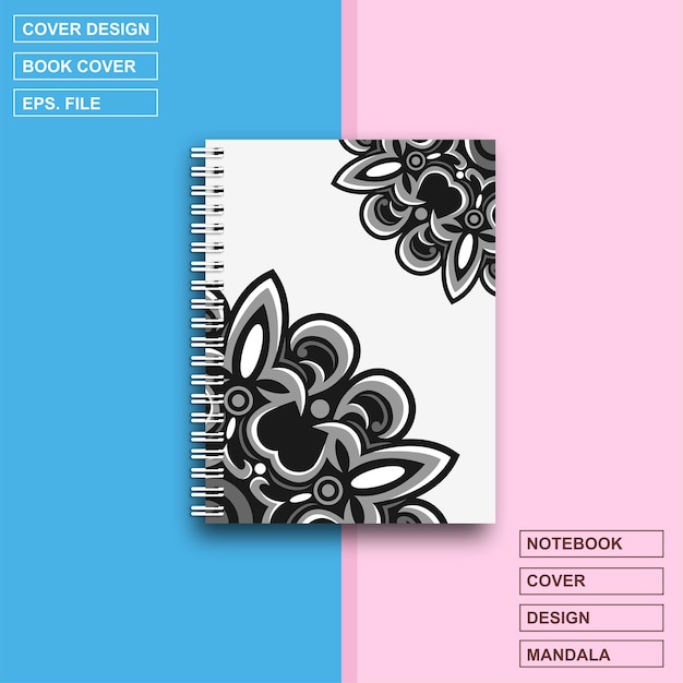 Cuaderno tapa diseño mandala