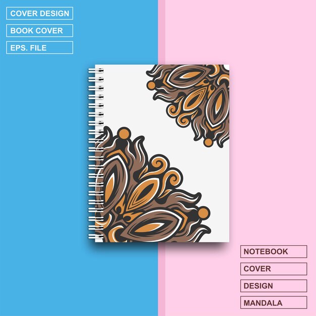 Cuaderno tapa diseño mandala