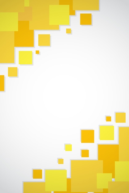 Cuadrado amarillo Contexto de fondo