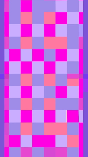un cuadrado púrpura y rosa con un fondo púrpura