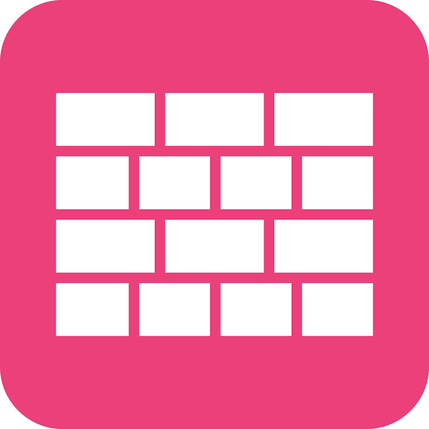un cuadrado rosa con cuadrados blancos y las letras lon it