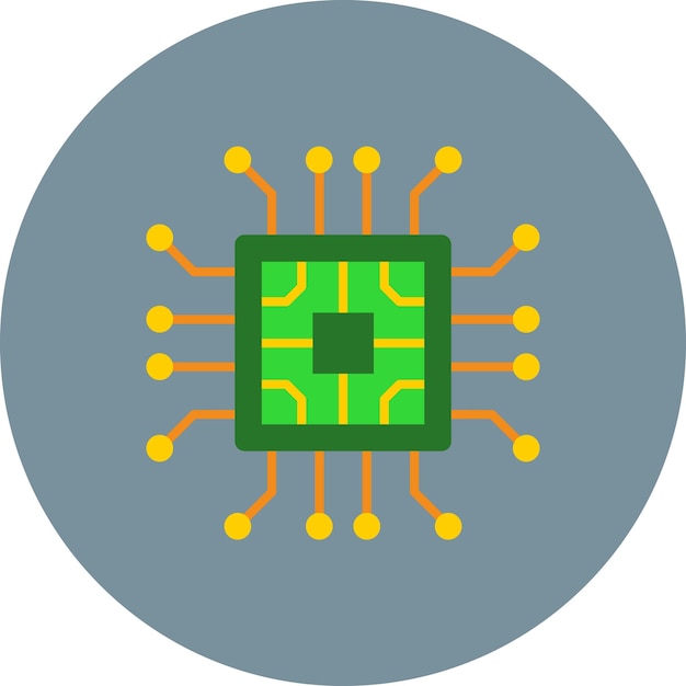 Vector un cuadrado verde con la palabra cubo en él