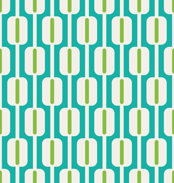 Cuadrados de rayas abstractas Patrón de vector transparente monocromo retro Colores de moda perfectos