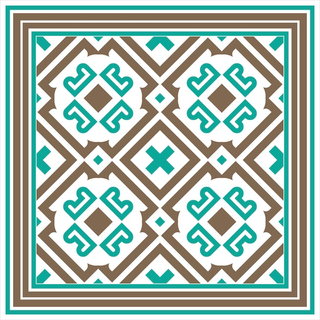 Cuadrados vectoriales geométricos sin costuras textura de cuadrícula repetible patrón de malla rectangular de época fondo
