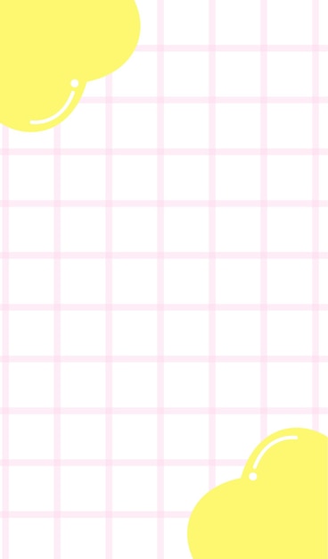 una cuadrícula rosa y blanca con limones en ella