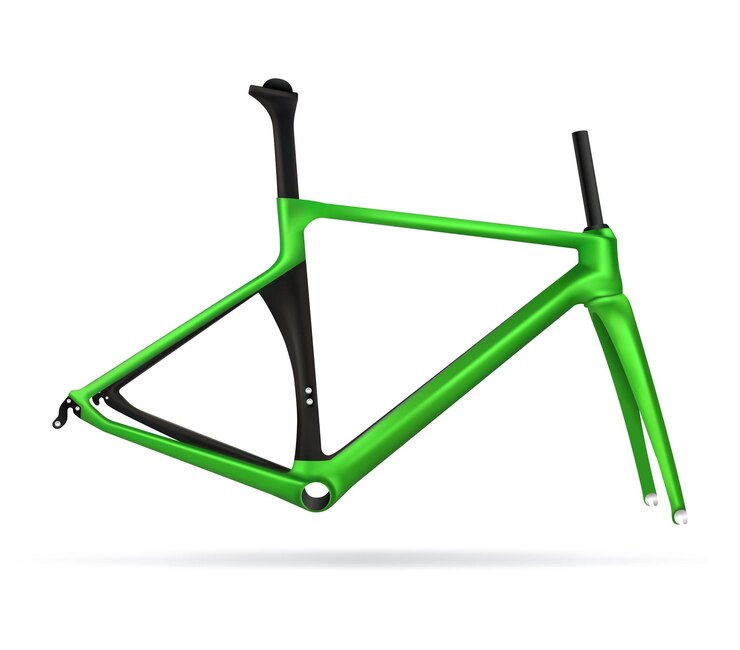 Vector cuadro de bicicleta de deporte de carretera de ilustración vectorial