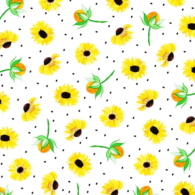 Cuadro de fondo floral de acuarela para múltiples propósitos