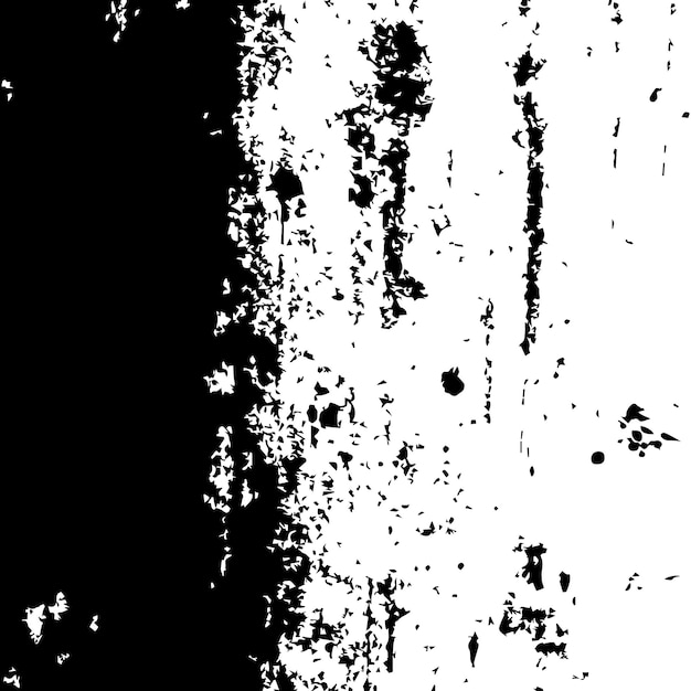 Cuadro de grunge negro de alto contraste