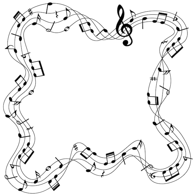 Cuadro de notas musicales