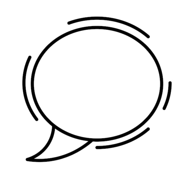 Cuadro de texto de dibujos animados