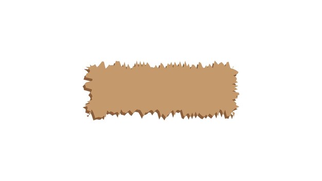 cuadro de texto con estilo de grano de madera