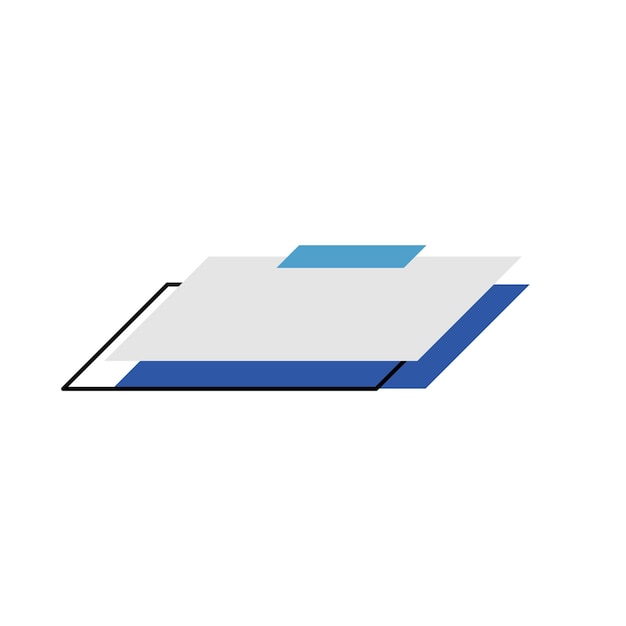 Cuadro de texto de línea vectorial
