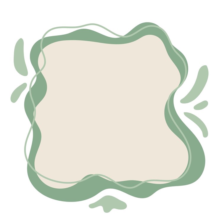 Vector cuadro de texto de la mancha minimalista
