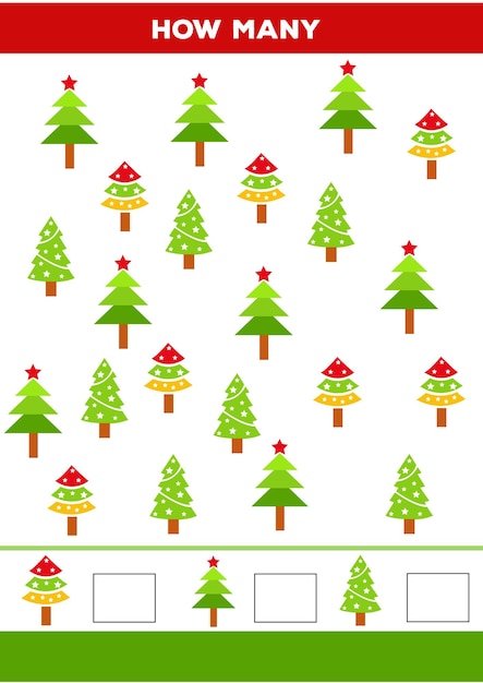 Cuántos juegos de conteo para niños tarea matemática educativa para el desarrollo del pensamiento lógico