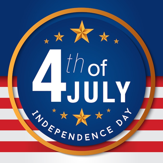 cuarto de julio día de la independencia de los Estados Unidos