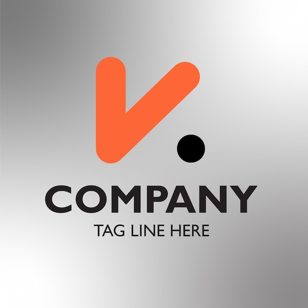 Cuatro logotipos de tubo de ensayo con texto COMPANY TAG LINE de colores y estilos variados