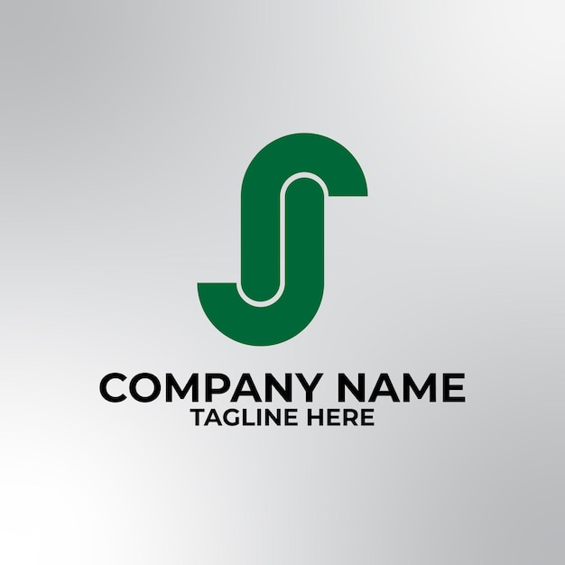 Cuatro logotipos únicos de colores con espacio para los nombres de las empresas