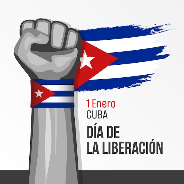 Cuba 1 de enero Día de la Liberación en español