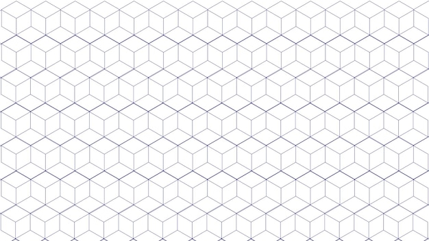 cubic background with seamless geometric pattern
