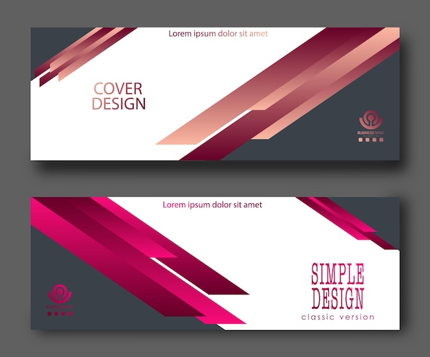 Cubierta creativa en un estilo minimalista con formas geométricas arbitrarias Diseño para carteles carteles pancartas en publicidad marketing y diseño creativo