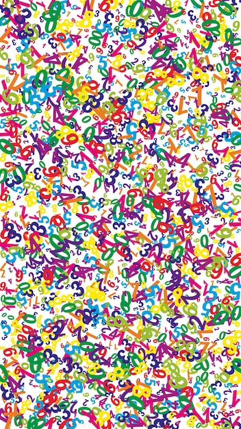 Cubierta de cuaderno de matemáticas escolar Colorido infantil