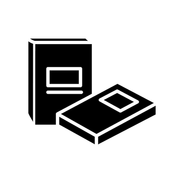 Cubierta a ícono Transformando libros en íconos plantilla vectorial de logotipo diseño plano de moda