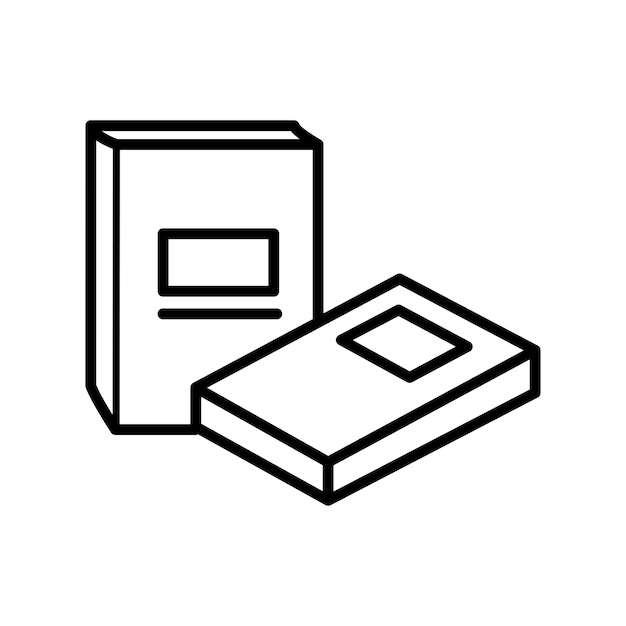 Cubierta a ícono Transformando libros en íconos plantilla vectorial de logotipo diseño plano de moda