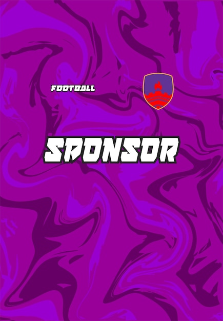 una cubierta púrpura para el juego llamado deportes