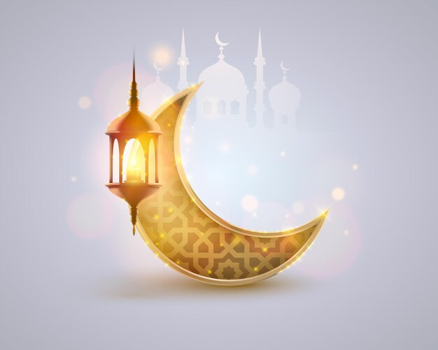 Cubierta de ramadan kareem, elemento de diseño de plantilla, ilustración vectorial