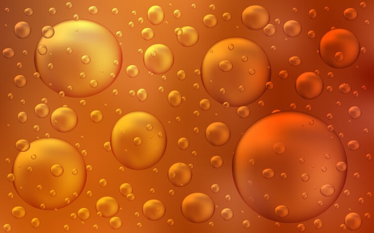 Vector cubierta de vector naranja claro con manchas