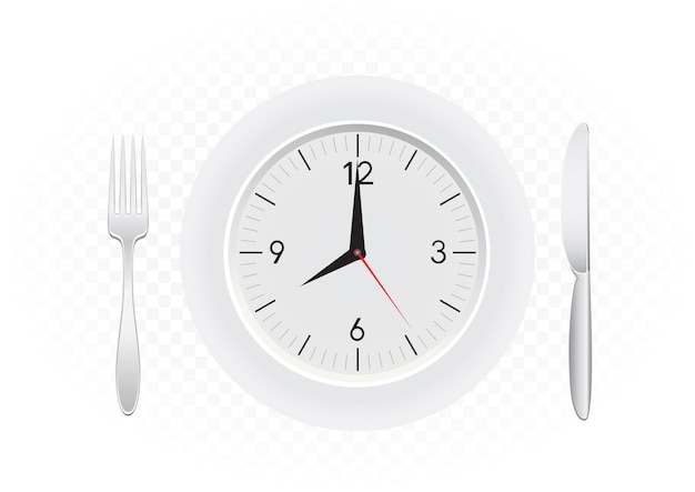 Los cubiertos indican la hora de desayunar