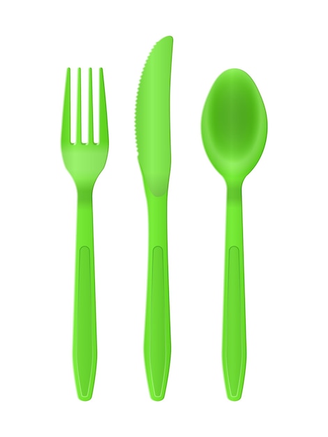 cubiertos de plastico
