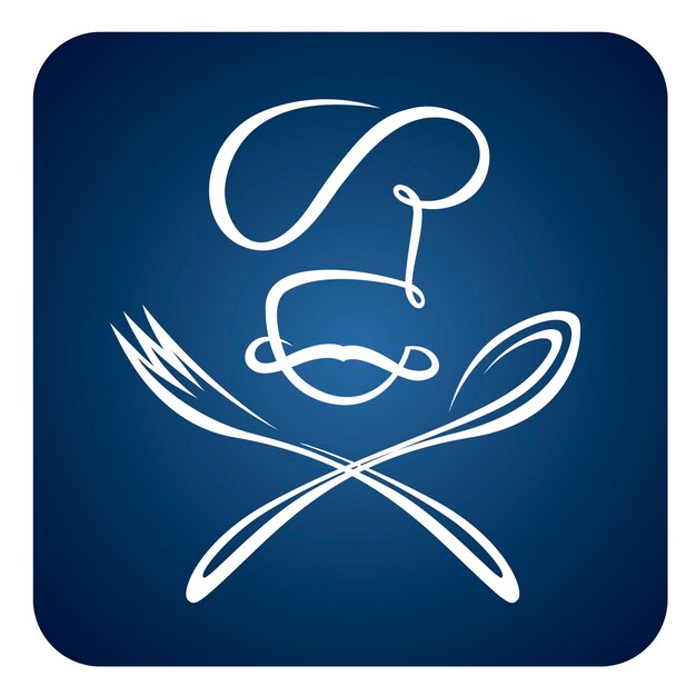 cuchara tenedor y chef