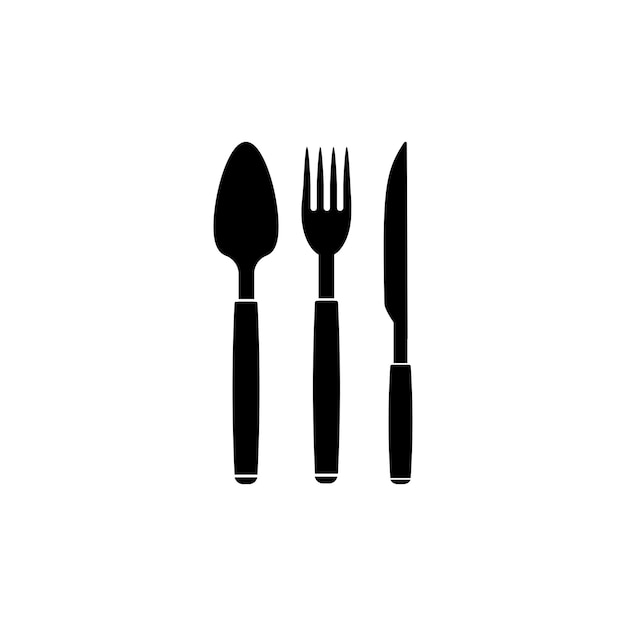 Cuchara tenedor cuchillo logo