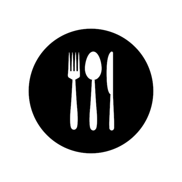 Cuchara tenedor cuchillo logo