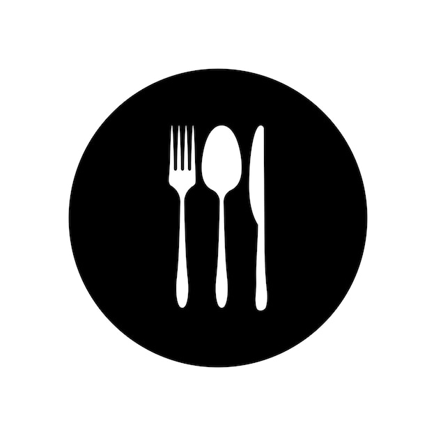 Cuchara tenedor cuchillo logo