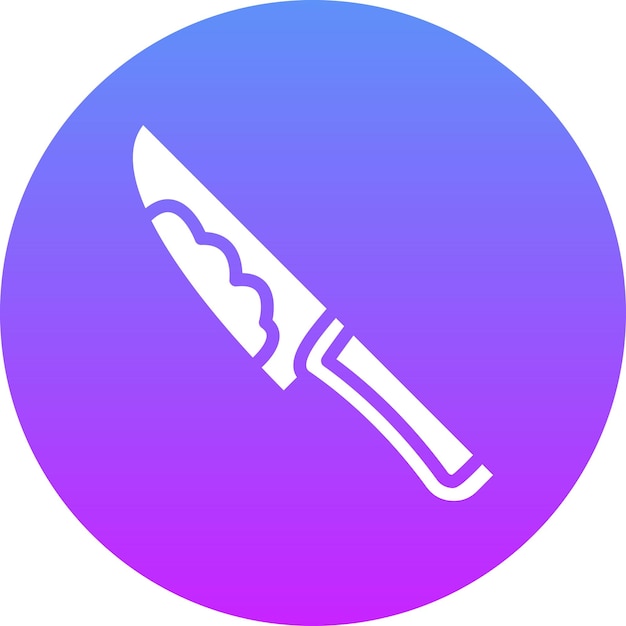 Cuchillo Icono vectorial de sangre Ilustración del conjunto de iconos de Halloween