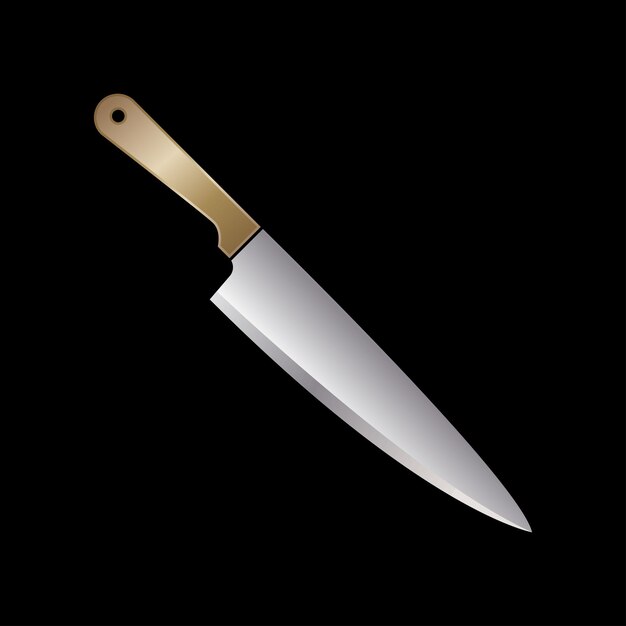 Cuchillo vector arte ilustraciones icono diseño