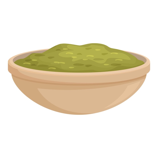 Un cuenco grande lleno de guacamole verde para compartir